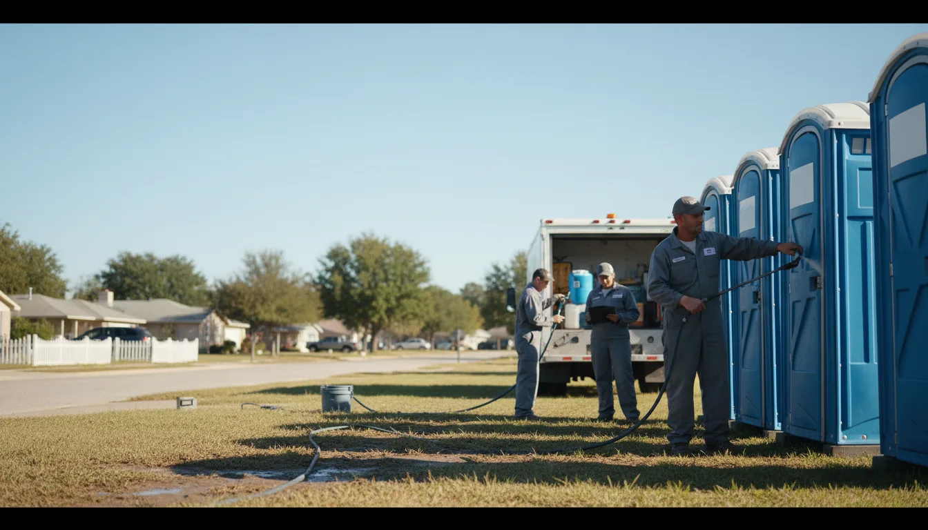 Long-Term Portable Toilet Rental in Robbins, TN near me